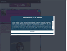 Tablet Screenshot of morgane291108.skyrock.com