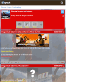 Tablet Screenshot of dragon-ball-reborn.skyrock.com