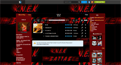 Desktop Screenshot of knek-officiel.skyrock.com