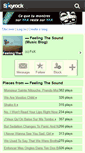 Mobile Screenshot of feelingthesound.skyrock.com