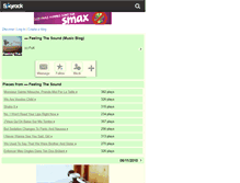 Tablet Screenshot of feelingthesound.skyrock.com