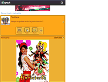 Tablet Screenshot of floricienta.skyrock.com