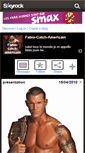 Mobile Screenshot of fabio-catch-americain.skyrock.com