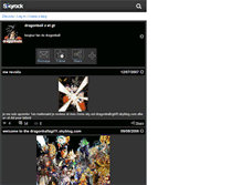 Tablet Screenshot of dragonballzgt11.skyrock.com