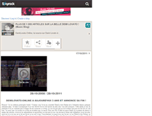 Tablet Screenshot of demilovato-online.skyrock.com