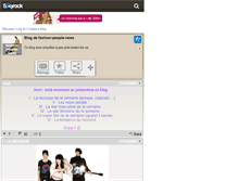 Tablet Screenshot of fashion-people-news.skyrock.com