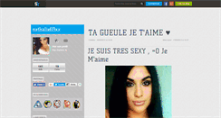 Desktop Screenshot of nathalie69xx.skyrock.com