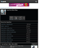 Tablet Screenshot of camprock2zics.skyrock.com