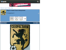 Tablet Screenshot of fc-geispolsheim-01.skyrock.com