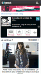 Mobile Screenshot of fashion-show-room.skyrock.com