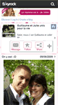 Mobile Screenshot of guillaume-julie.skyrock.com