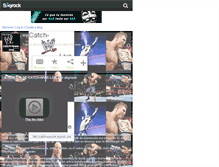 Tablet Screenshot of catch-wwe-live.skyrock.com