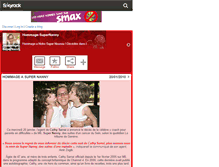 Tablet Screenshot of hommage-supernanny.skyrock.com