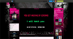 Desktop Screenshot of necolarachid.skyrock.com