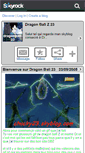 Mobile Screenshot of dragonball-23.skyrock.com