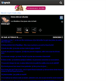 Tablet Screenshot of emmalag31.skyrock.com