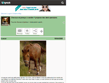 Tablet Screenshot of forum-chevalmag.skyrock.com