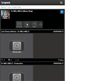 Tablet Screenshot of dj-meli-melo.skyrock.com
