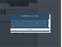 Tablet Screenshot of johnnydepp72.skyrock.com