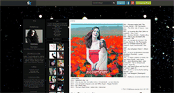 Desktop Screenshot of misshathaway.skyrock.com