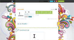 Desktop Screenshot of je-te-troll.skyrock.com