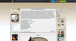 Desktop Screenshot of chevaux28500.skyrock.com