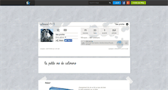 Desktop Screenshot of calimero0323.skyrock.com