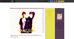 Desktop Screenshot of mzellejustinbeiber.skyrock.com