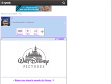 Tablet Screenshot of clips-disney-music.skyrock.com