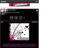 Tablet Screenshot of annu-fiction.skyrock.com