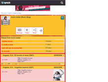 Tablet Screenshot of cancion-maria-isabel.skyrock.com