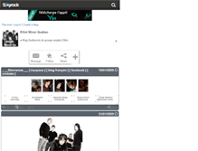 Tablet Screenshot of elliot-minor-qc.skyrock.com