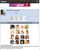 Tablet Screenshot of hilaryduffstar.skyrock.com