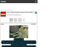 Tablet Screenshot of animonature.skyrock.com