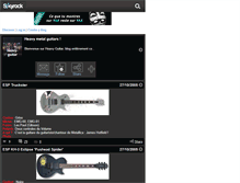 Tablet Screenshot of heavy-guitar.skyrock.com