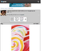 Tablet Screenshot of candy-p.skyrock.com