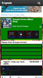 Mobile Screenshot of groupe-univers.skyrock.com