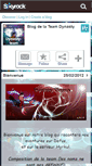 Mobile Screenshot of dynasty-team.skyrock.com
