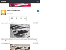 Tablet Screenshot of daughter-of-light.skyrock.com