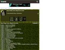 Tablet Screenshot of harry-potter-tome7.skyrock.com