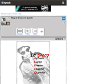 Tablet Screenshot of erwanandquentin.skyrock.com