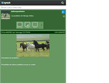 Tablet Screenshot of dothonpouliniere.skyrock.com