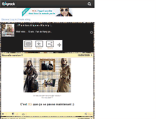 Tablet Screenshot of fantastique-harry.skyrock.com