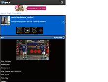 Tablet Screenshot of gardienhandball.skyrock.com
