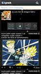 Mobile Screenshot of dragonballzdu92110.skyrock.com