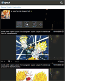 Tablet Screenshot of dragonballzdu92110.skyrock.com