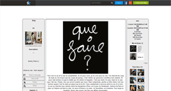 Desktop Screenshot of la-tristesse-dune-soeur.skyrock.com