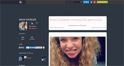 Desktop Screenshot of draw-yourlife.skyrock.com