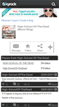 Mobile Screenshot of high-schoolof-thedead.skyrock.com