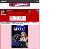 Tablet Screenshot of celinedion62700.skyrock.com
